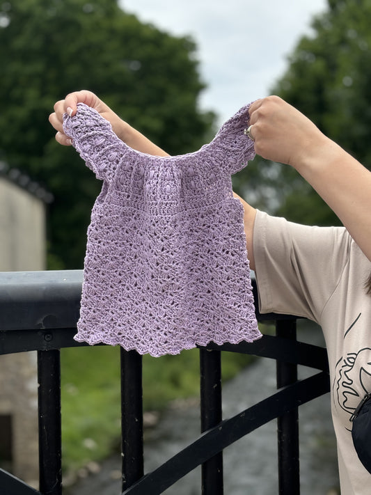 Baby Crochet Dress (6-12mo)