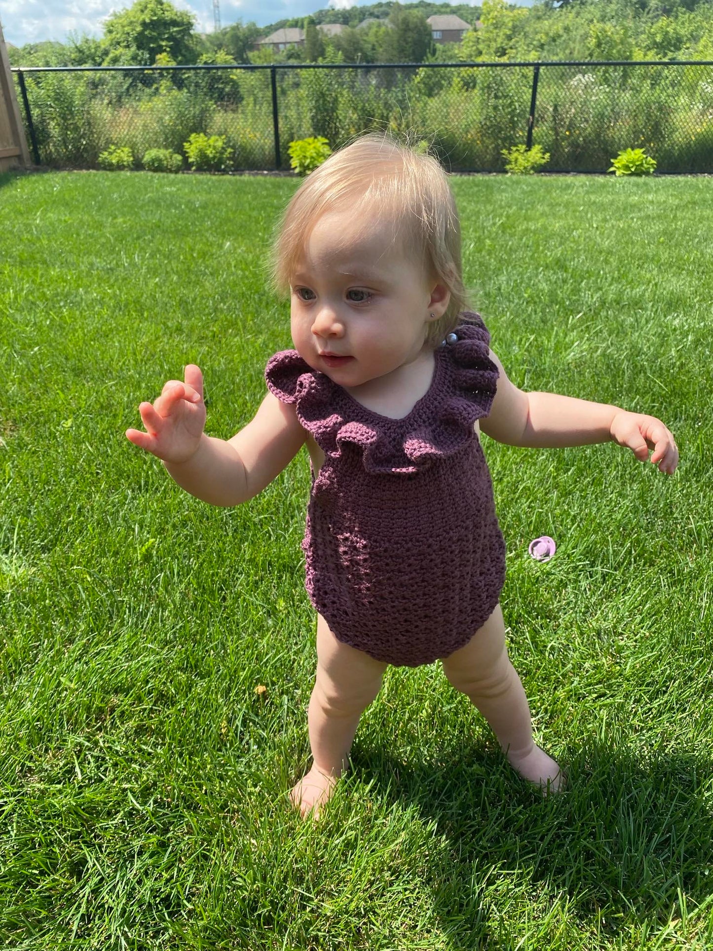 Summer Romper (Purple)