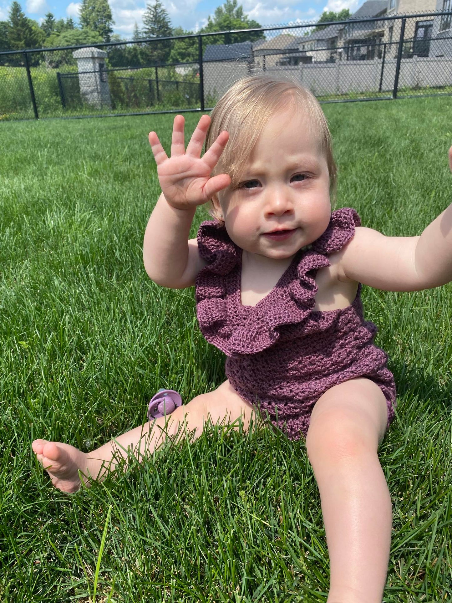 Summer Romper (Purple)